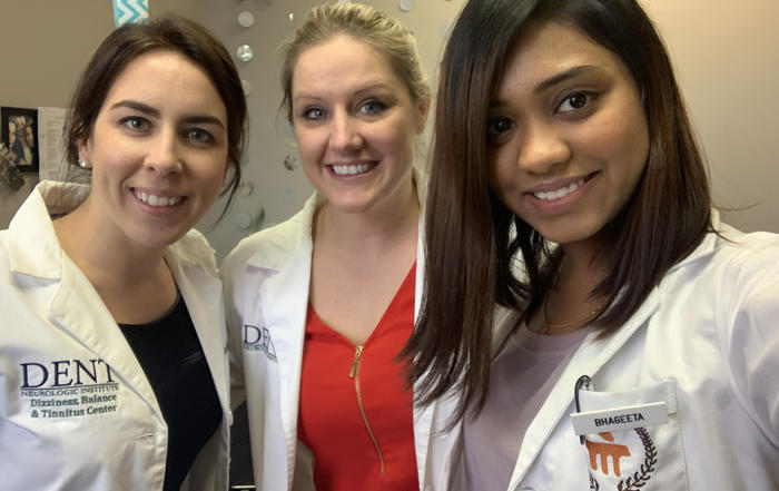 Bhageeta traveled to India for her U.S. clinical rotation in neurology in Amherst, New York