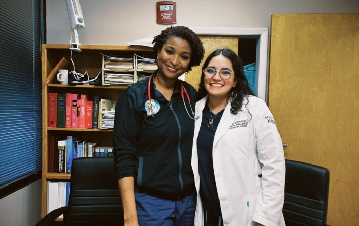 Andrea's pediatrics rotation gave her an experience that solidified her love for pediatrics